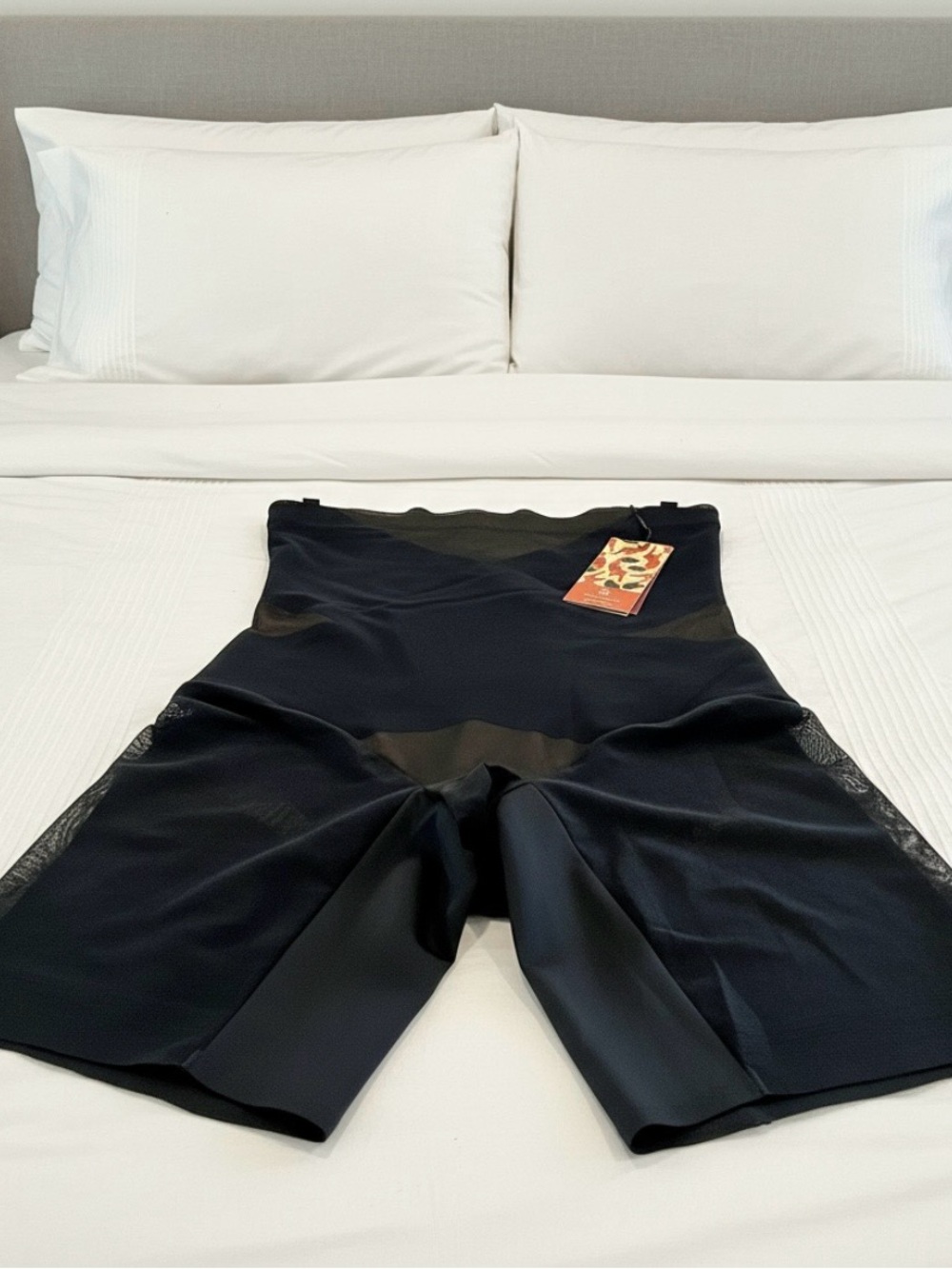 Honeylove Black SuperPower Shorts High-Waist Shaping Shorts